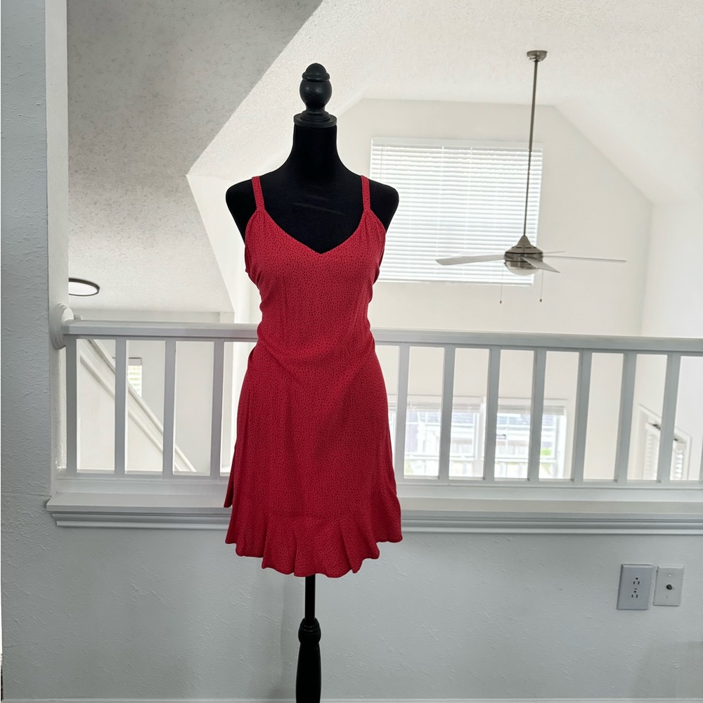 Express ruffle trim mini